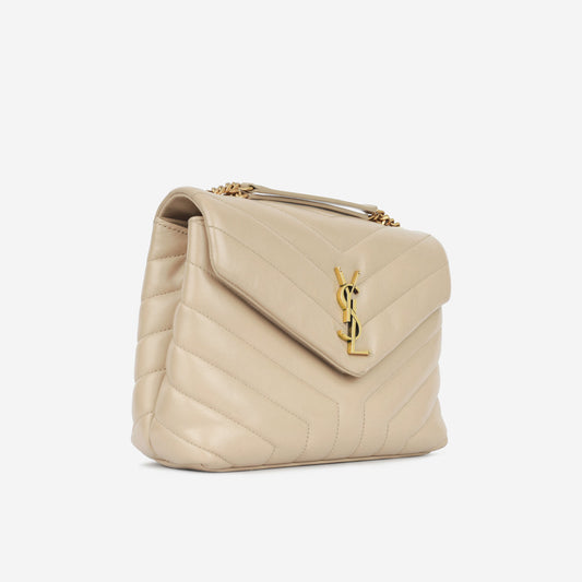 Saint Laurent Small Lou Lou - Beige