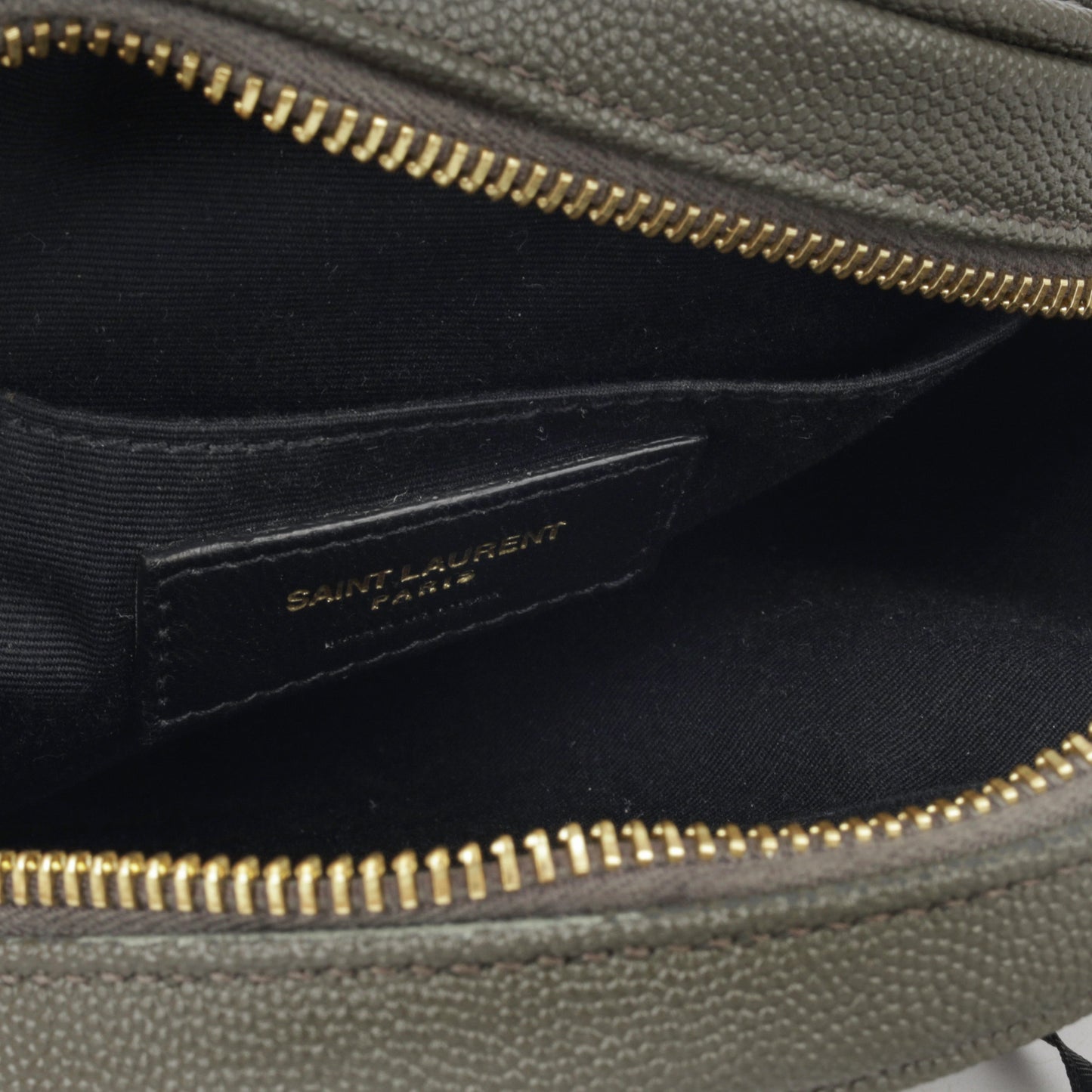 Saint Laurent Vinyle Round Camera Bag