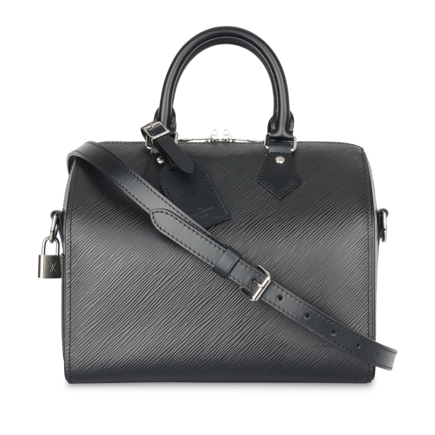 Louis Vuitton Speedy 25 Bandoulière - Black Epi