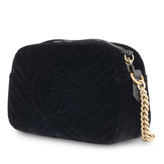 Gucci Small Marmont Bag - Velvet