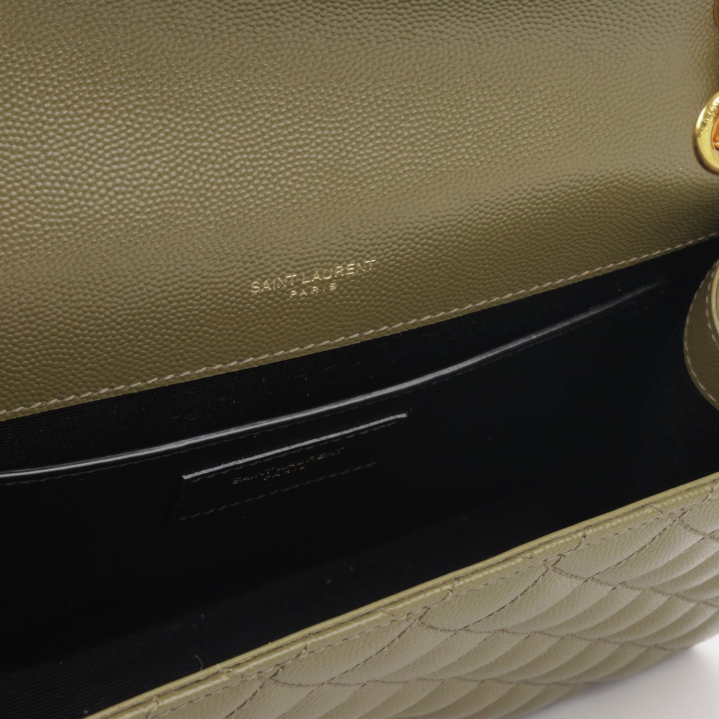 Saint Laurent Medium Envelope - Khaki