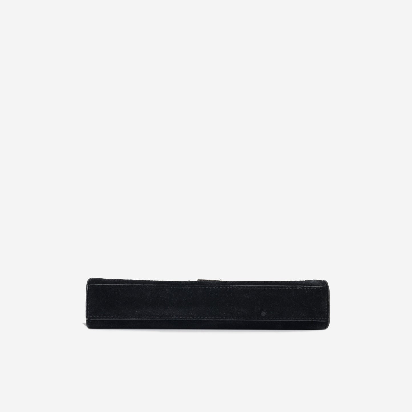 Saint Laurent Star Studded Kate - Black Suede