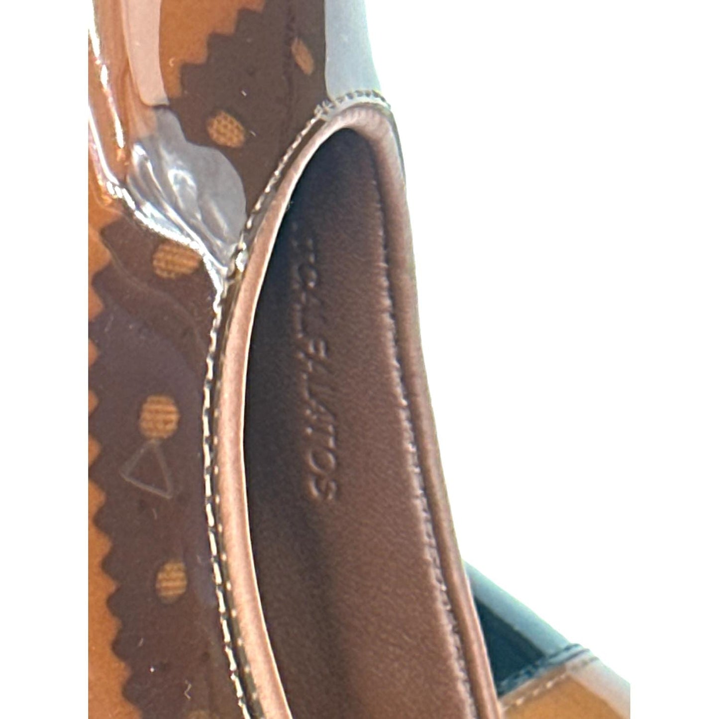 BURBERRY Leather Pumps Heels Brown Size 37