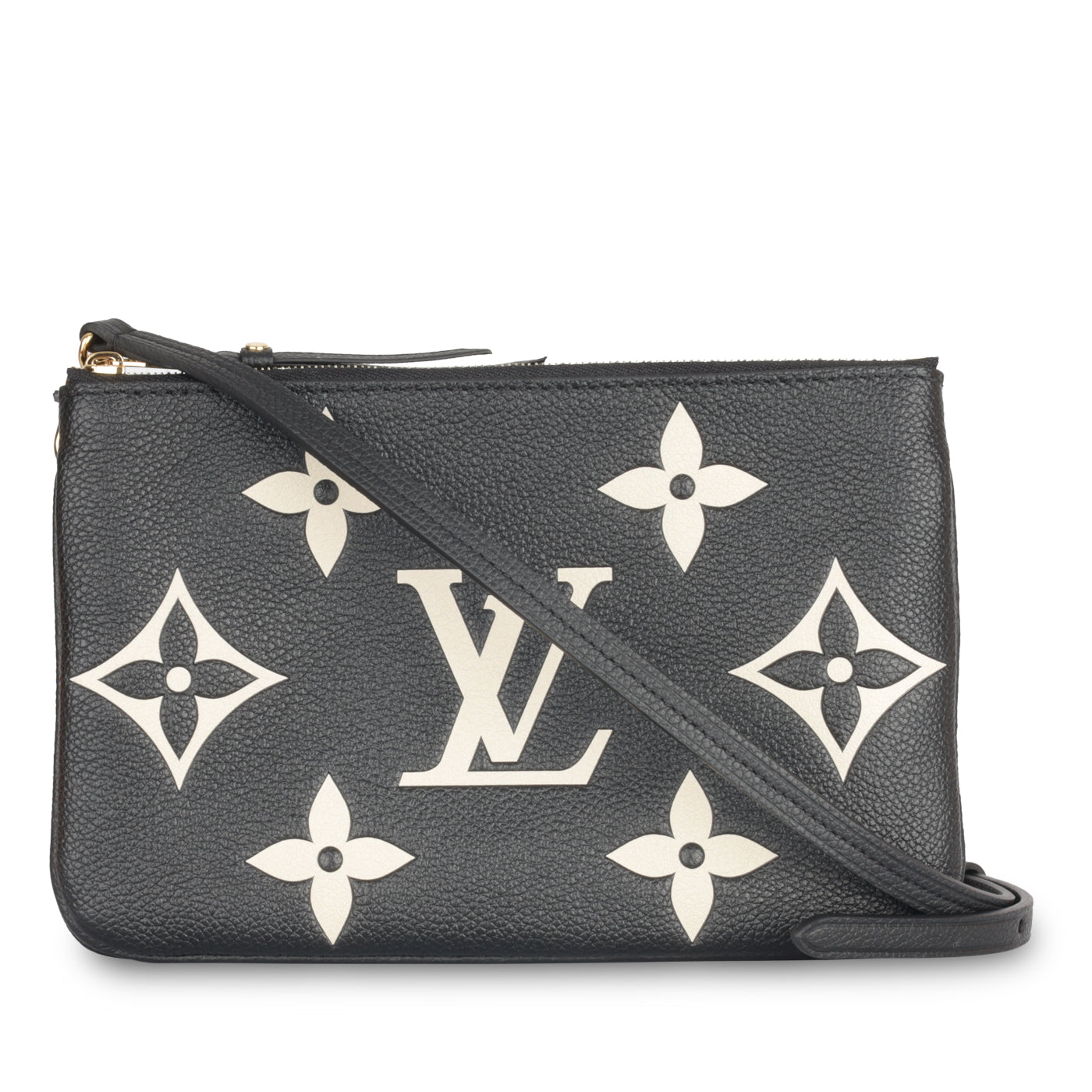 Louis Vuitton Pochette Double Zip - Bicolour Empreinte