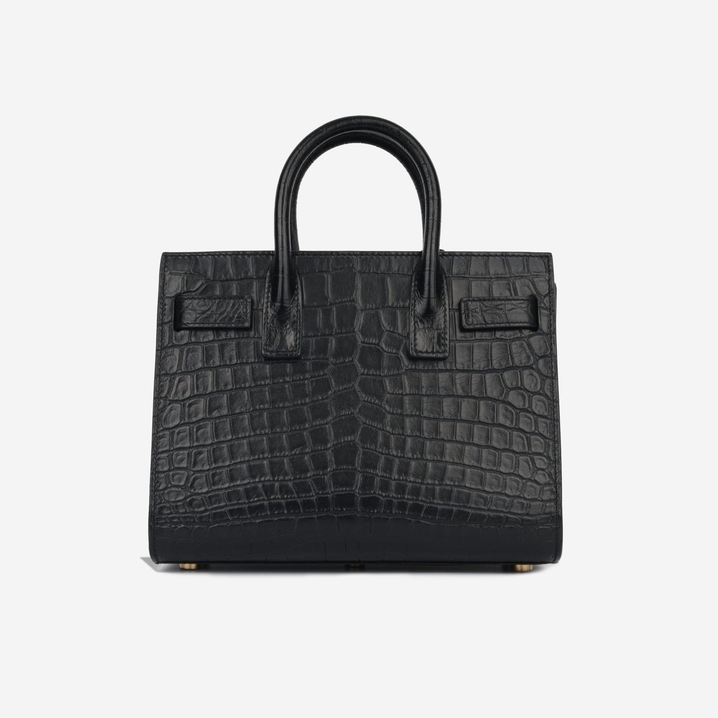 Saint Laurent Nano Sac de Jour - Black Croc
