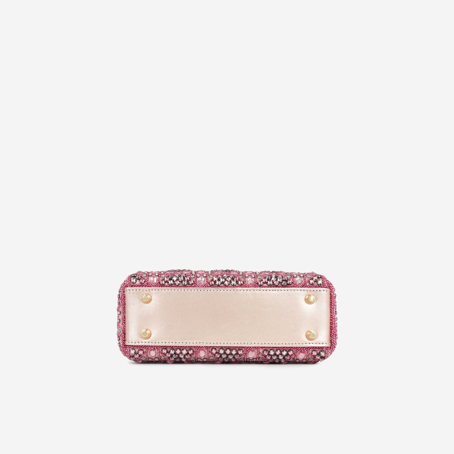 Christian Dior Mini Lady Dior - Pink Crystal Beaded
