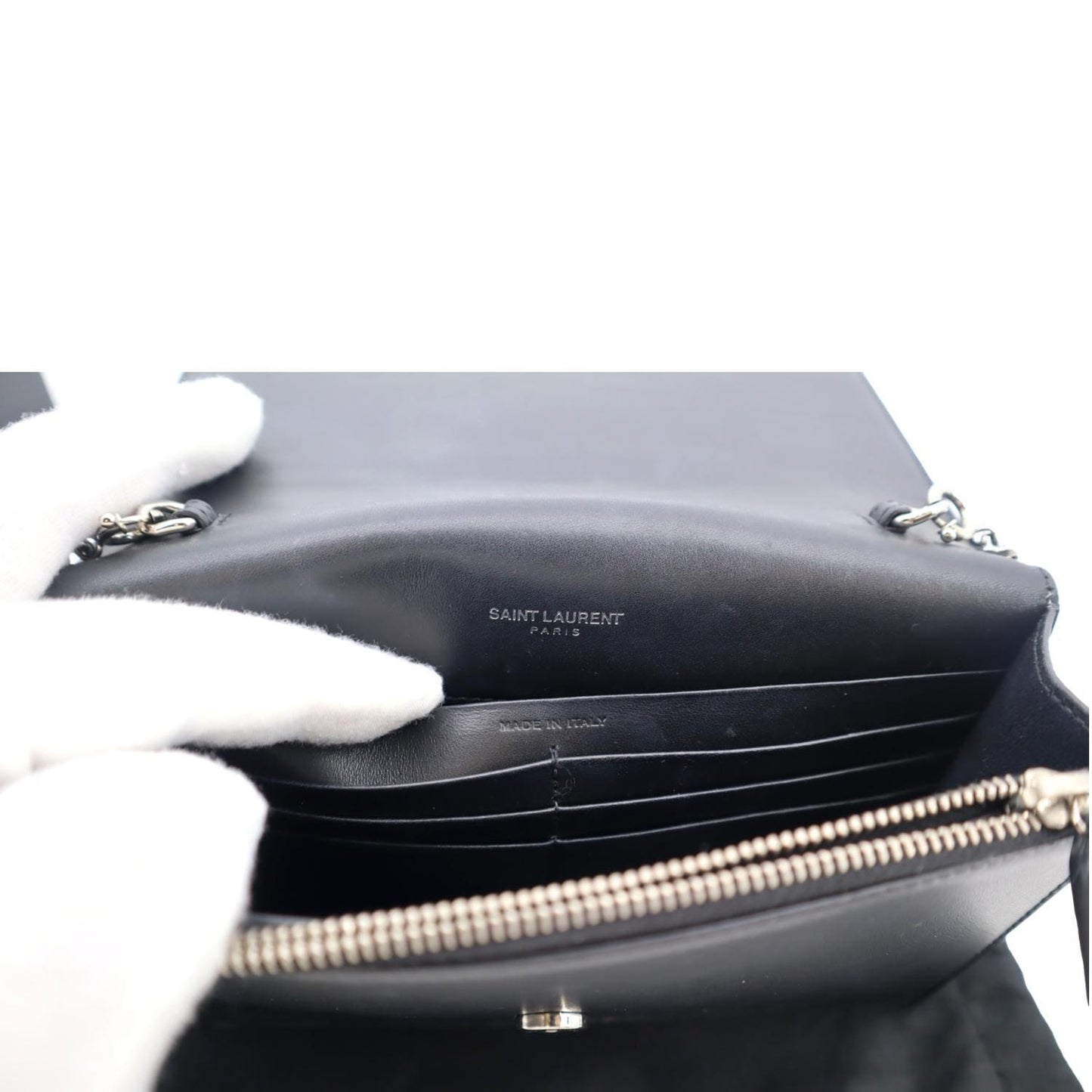 YVES SAINT LAURENT Kate Tassel Leather Crossbody Bag Black