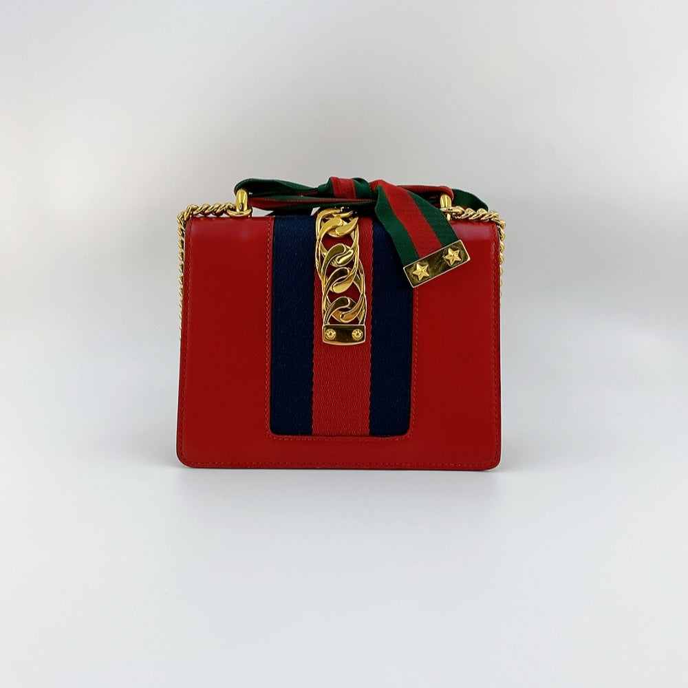 Gucci SyLouis Vuittonie Mini in Red