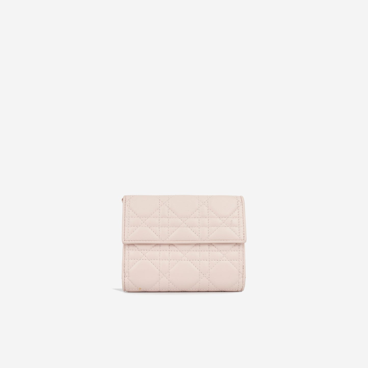 Christian Dior Lady Dior Flap Wallet