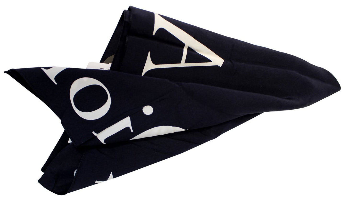 CHRISTIAN DIOR Black Dior Addict Handkerchief