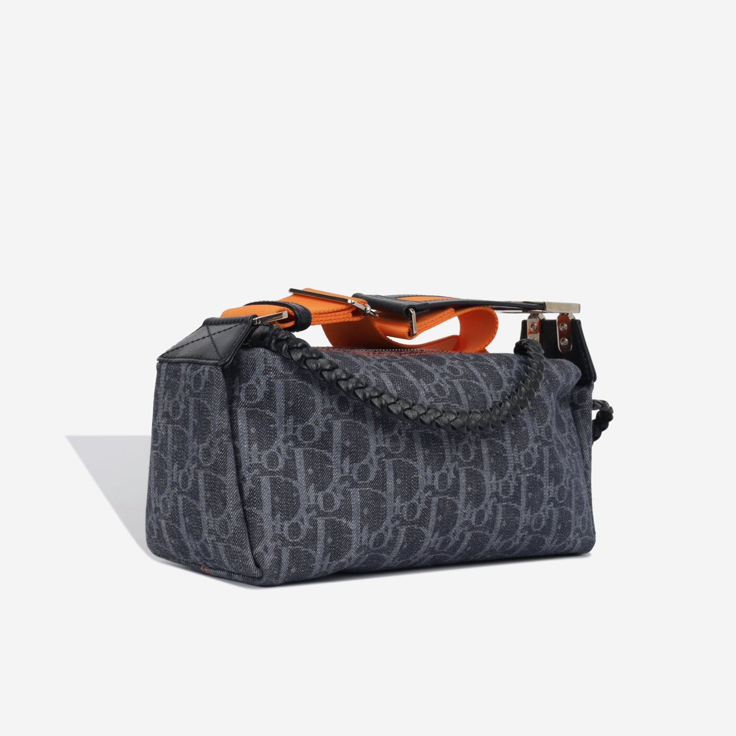 Christian Dior Denim Flight Bag - Vintage