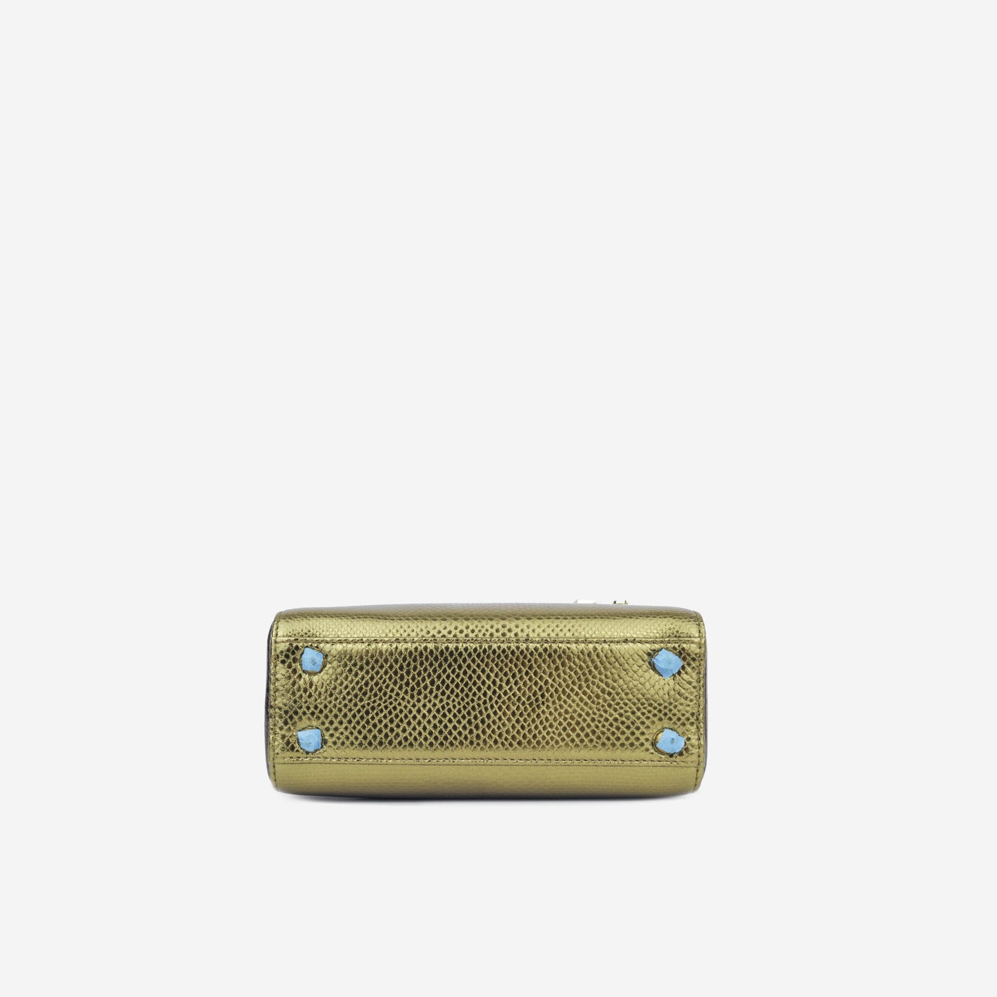 Christian Dior Mini Lady Dior - Silver/Gold