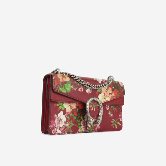 Gucci Small Dionysus -  Red Blooms Calfskin