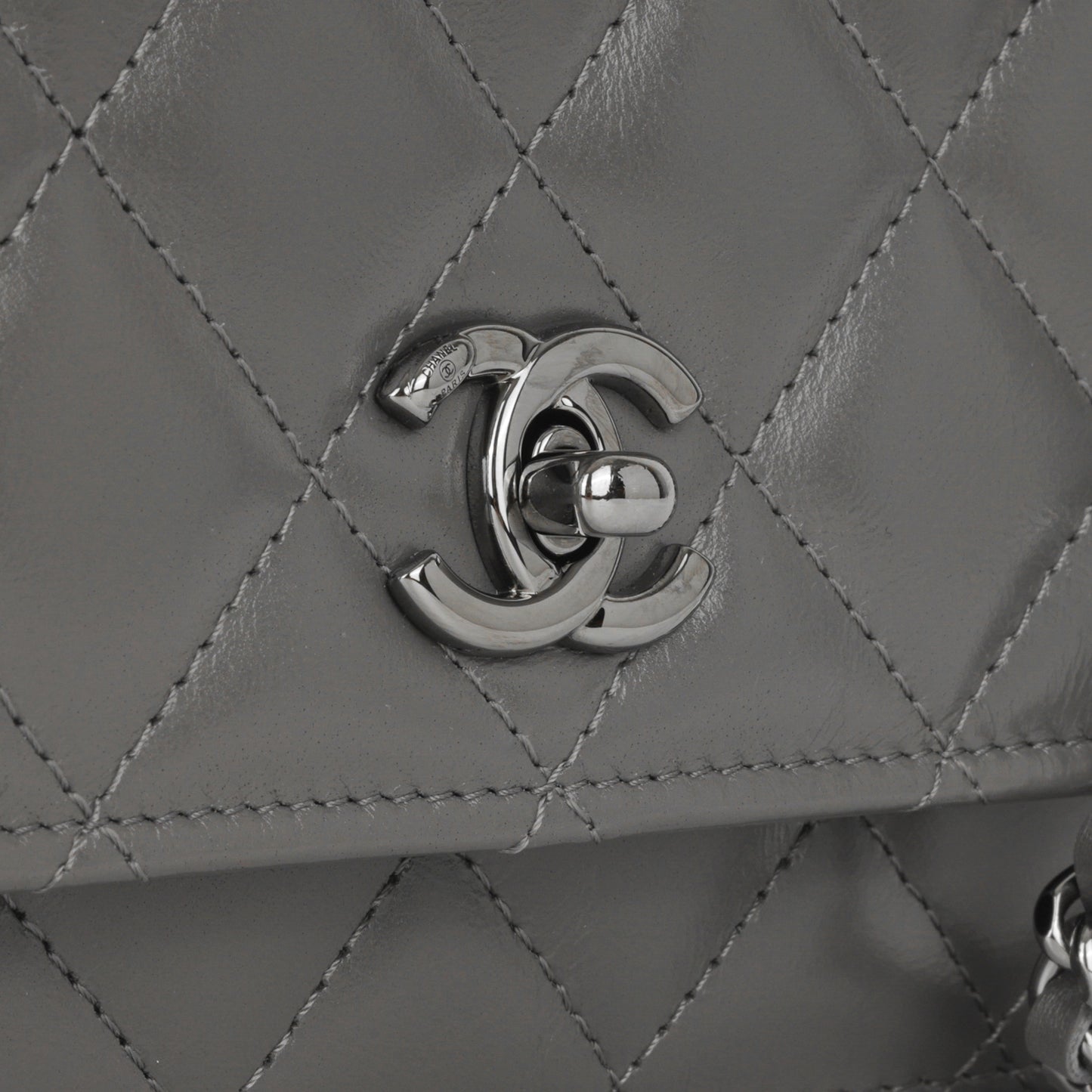 Chanel Top Handle Wallet on Chain