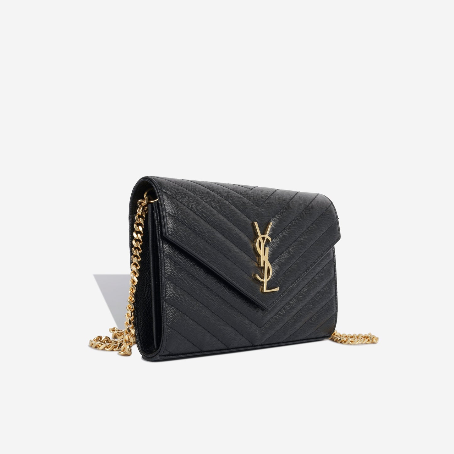 Saint Laurent Cassandre Chain Wallet