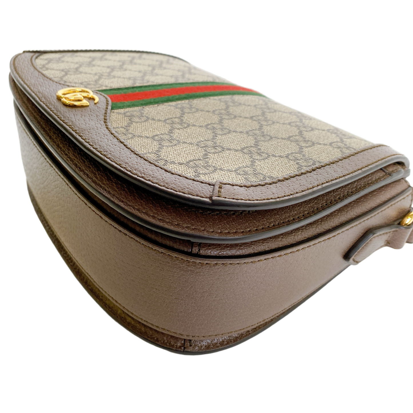 GUCCI OPHIDIA GG SUPREME CANVAS MESSENGER BAG