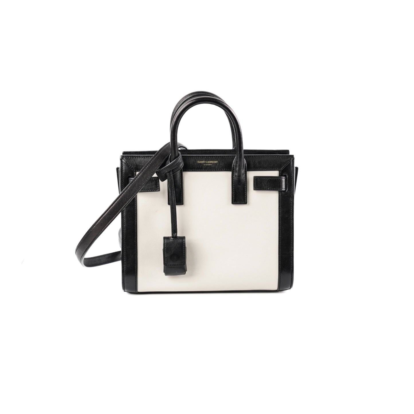 Saint Laurent Nano Sac de Jour Black/White