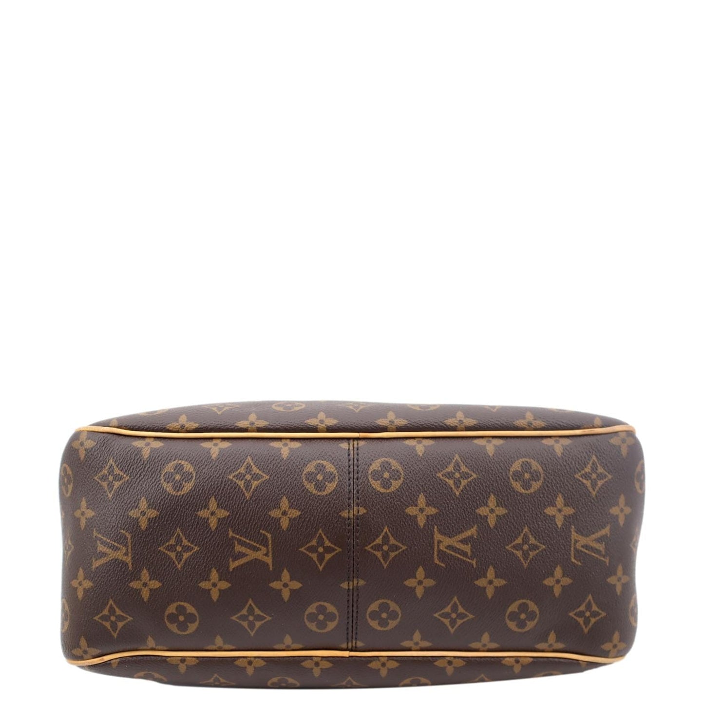 LOUIS VUITTON Delightful PM Monogram Canvas Hobo Bag Brown