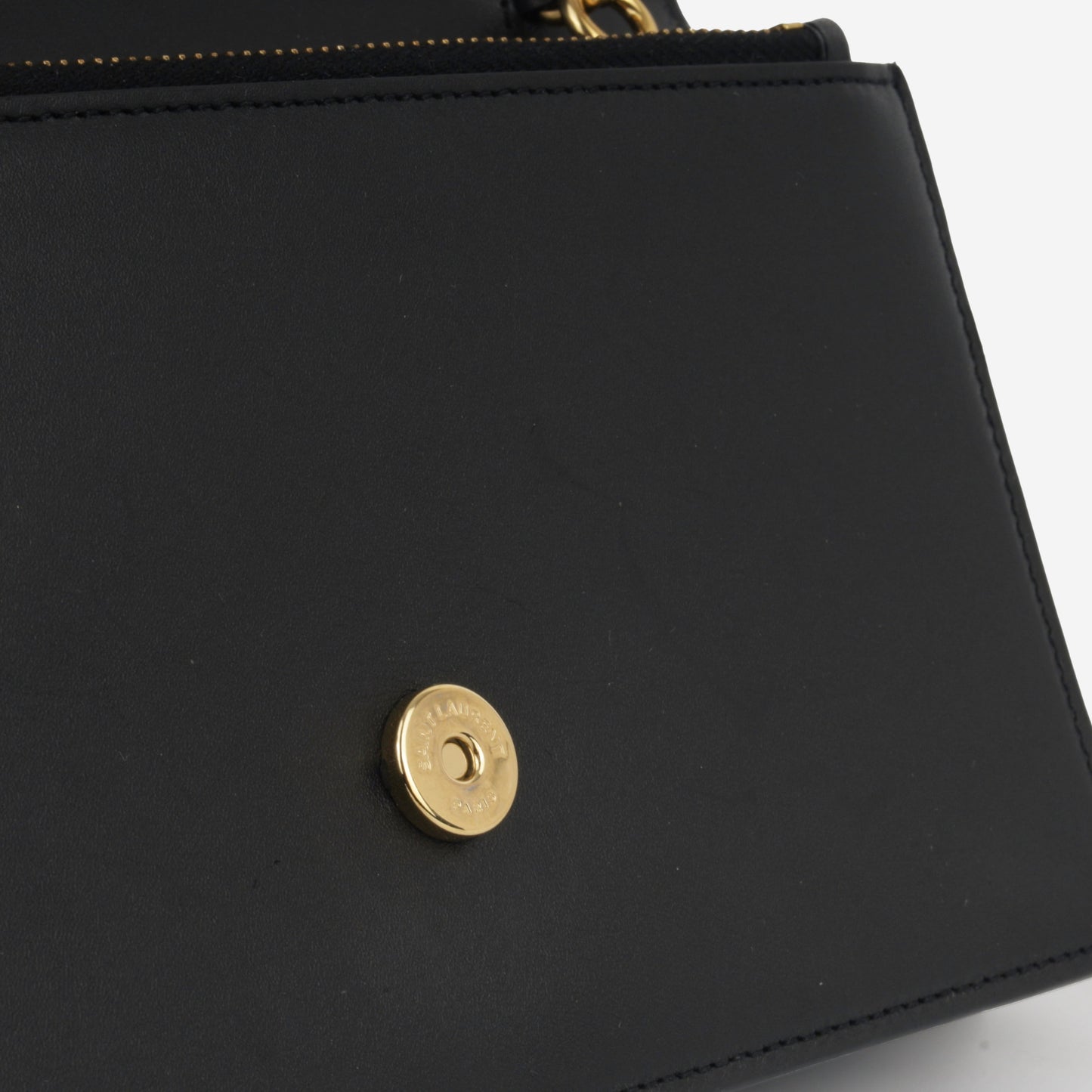 Saint Laurent Kate Chain Wallet With Tassel