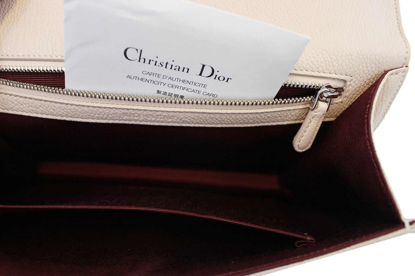 CHRISTIAN DIOR Bag - Diorama Light Pink Calfskin Shoulder Bag