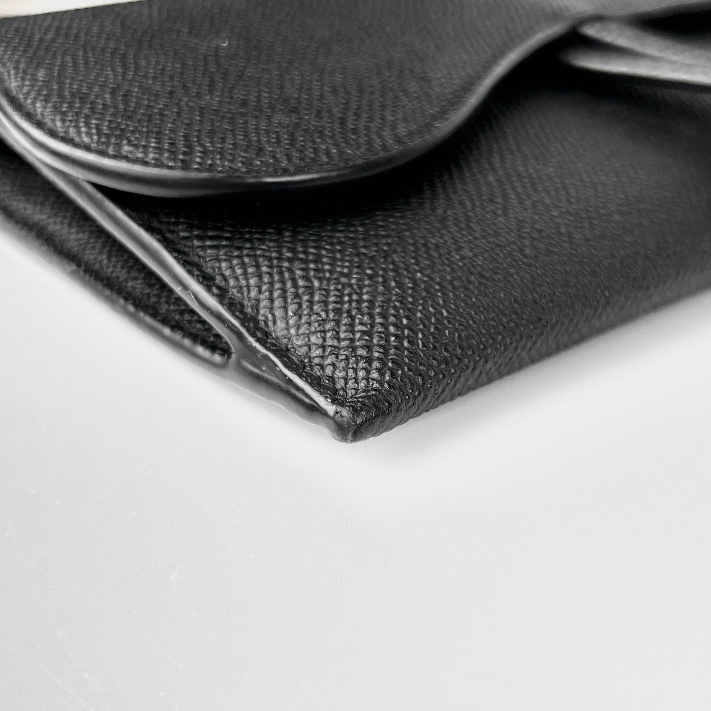 Christian Dior Long Saddle Wallet On Chain WOC Black