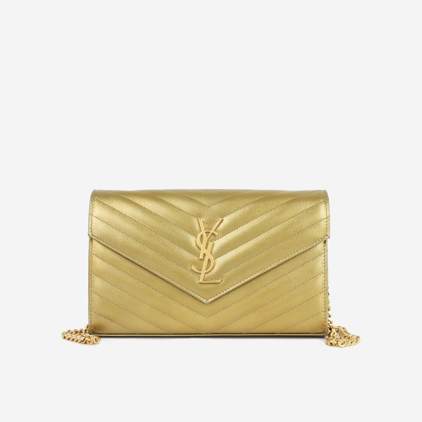 Saint Laurent Cassandre Chain Wallet