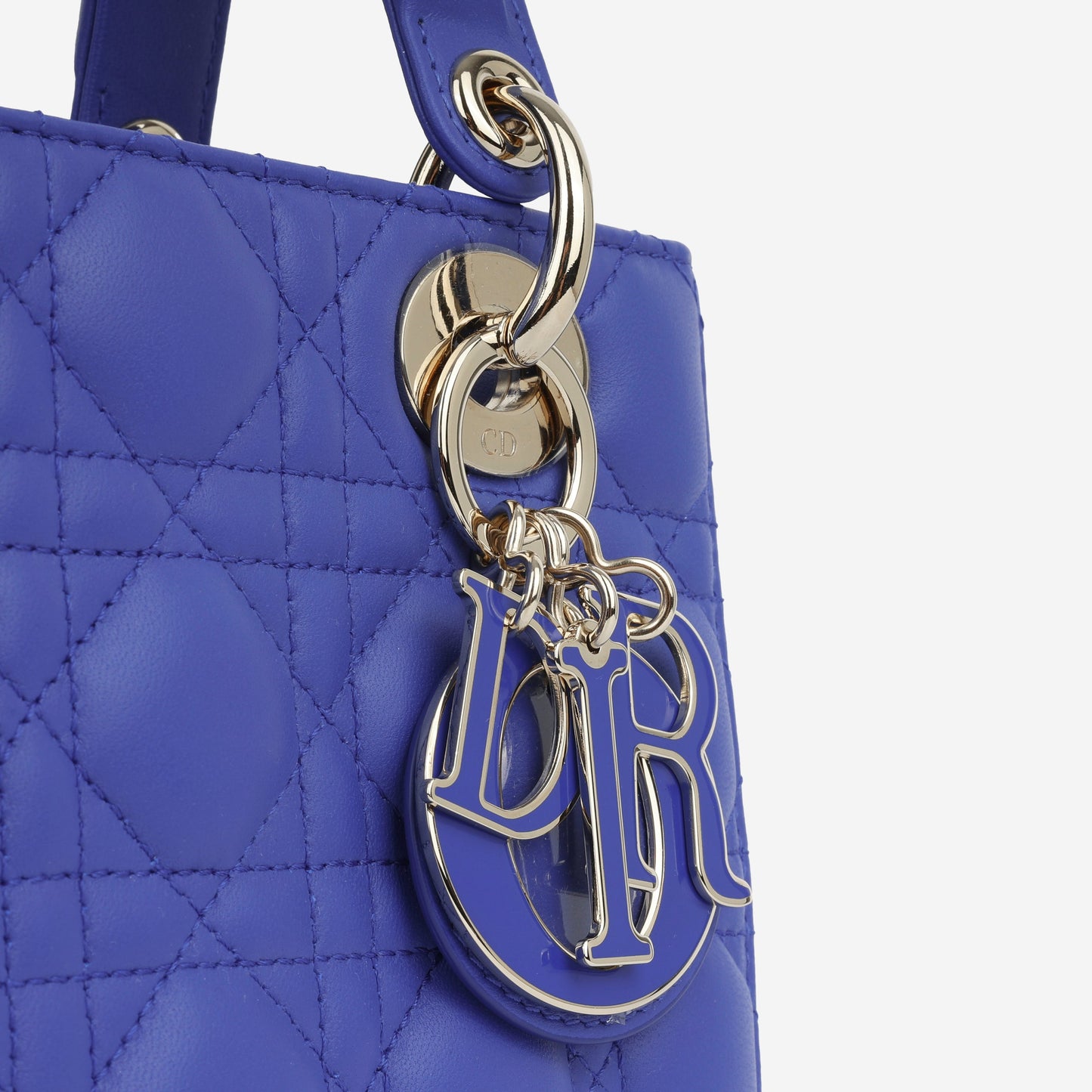 Christian Dior Small Lady Dior - Royal Blue