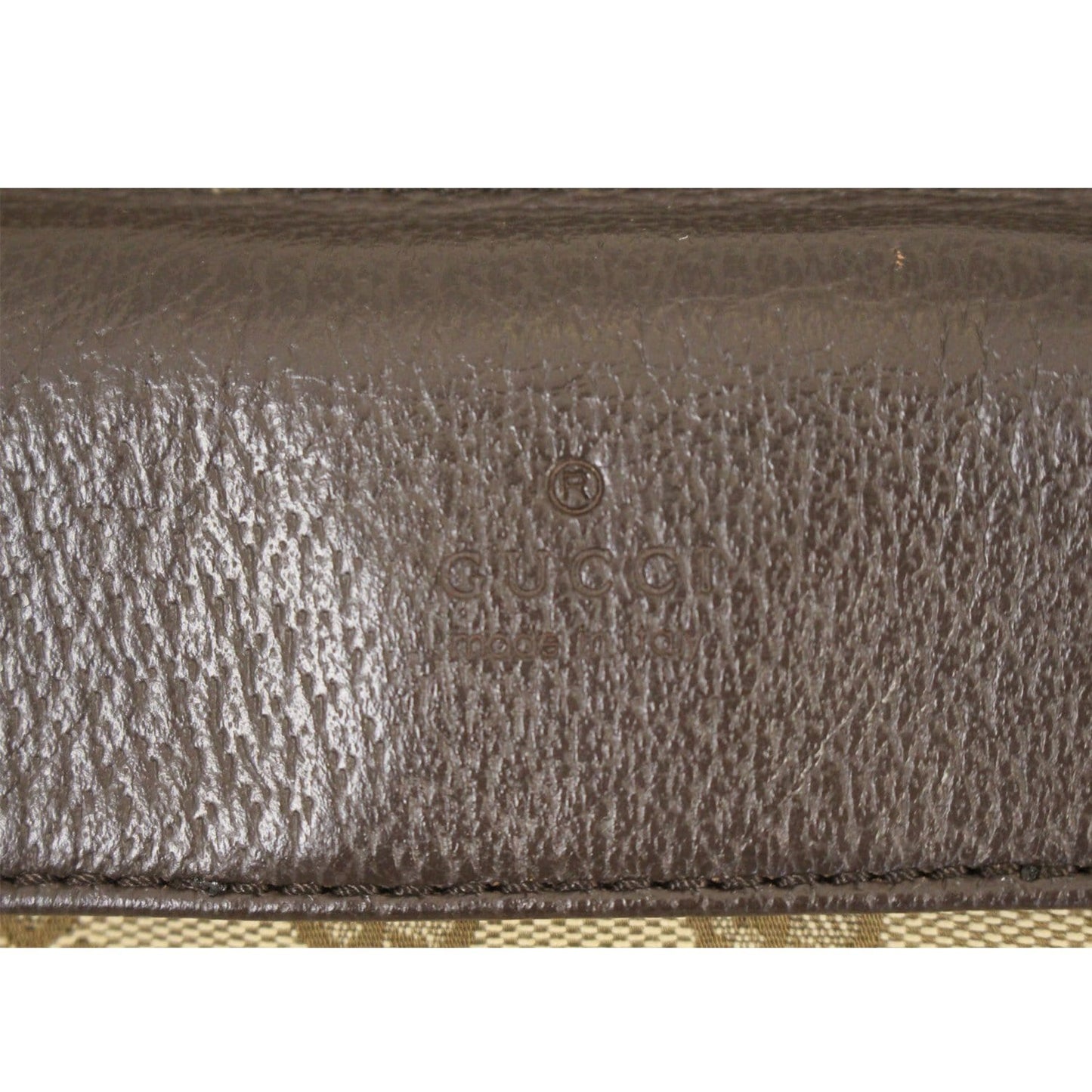 GUCCI Monogram Waist Bum Bag 28566 Brown