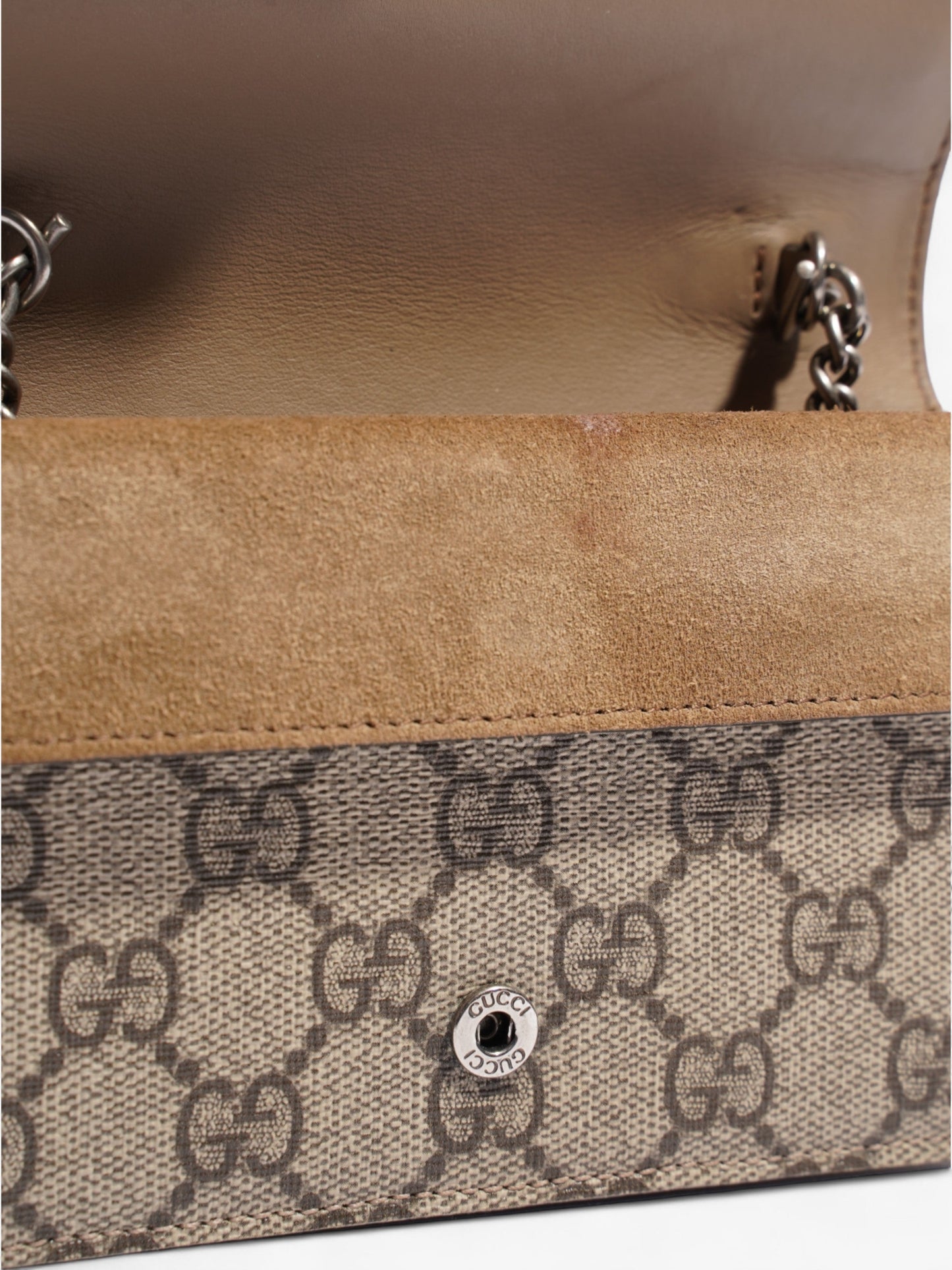 Gucci Dionysus GG Supreme Coated Canvas Super Mini