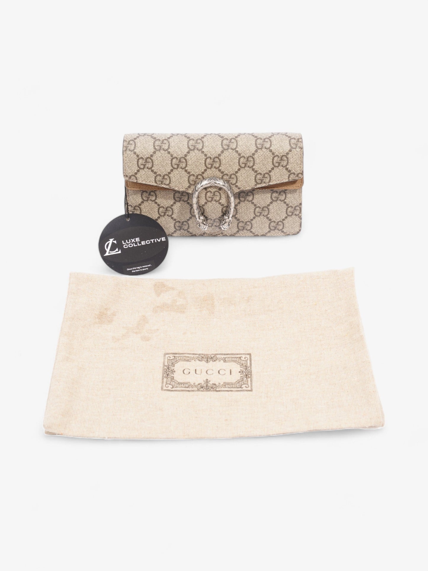 Gucci Dionysus GG Supreme Coated Canvas Super Mini