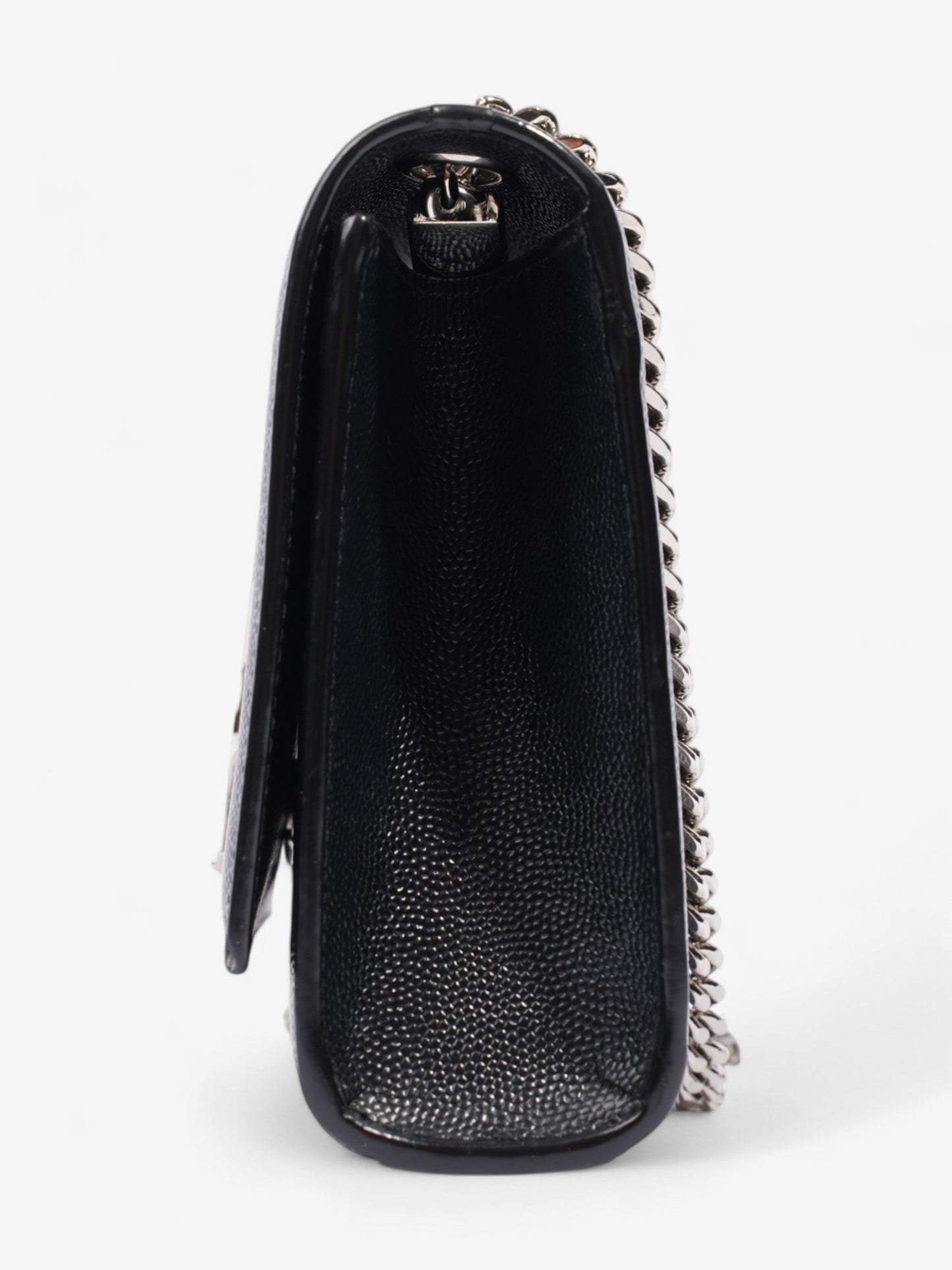 Saint Laurent Kate Black Grained Leather Small