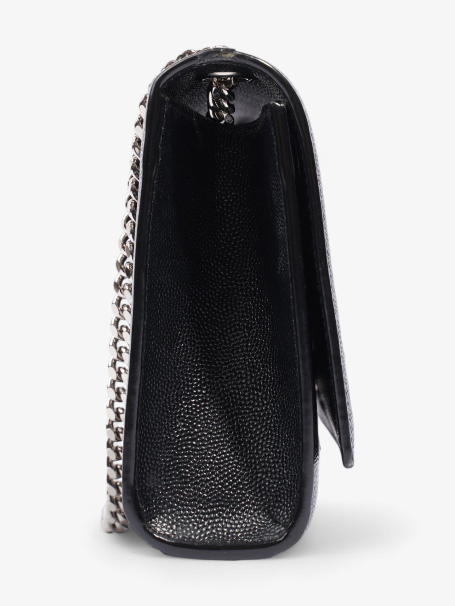 Saint Laurent Kate Black Grained Leather Small