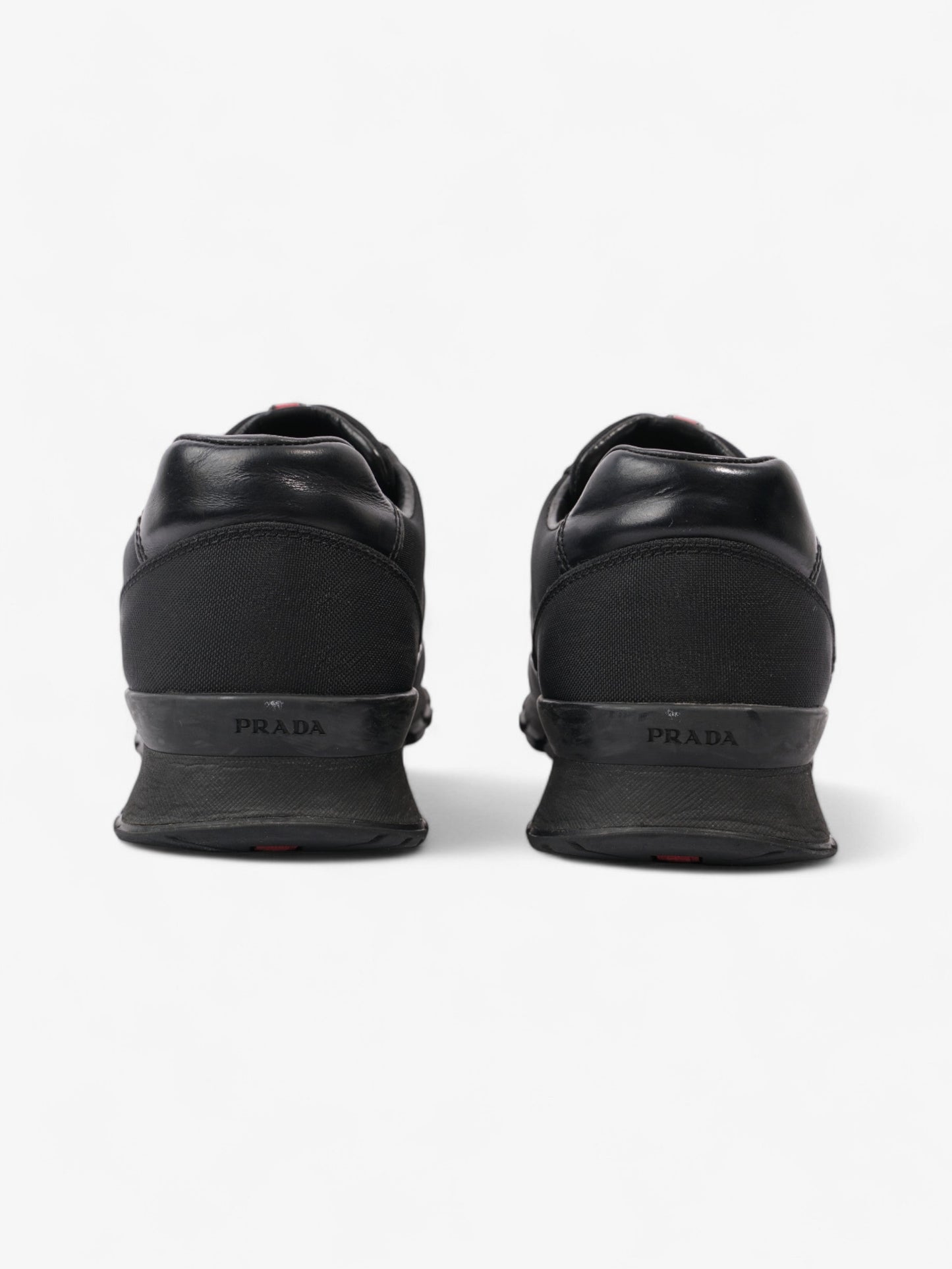 Prada Low Top Sneaker Black Canvas EU 38 UK 5