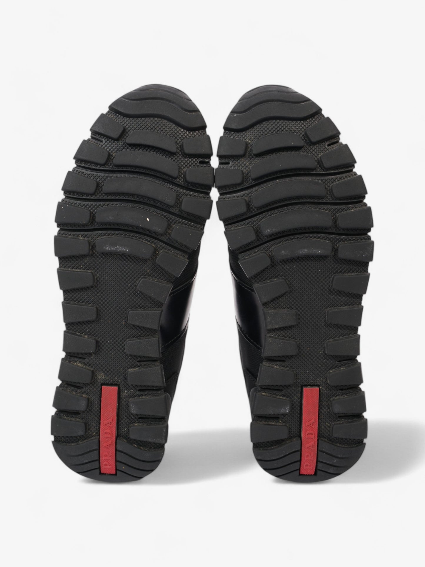 Prada Low Top Sneaker Black Canvas EU 38 UK 5