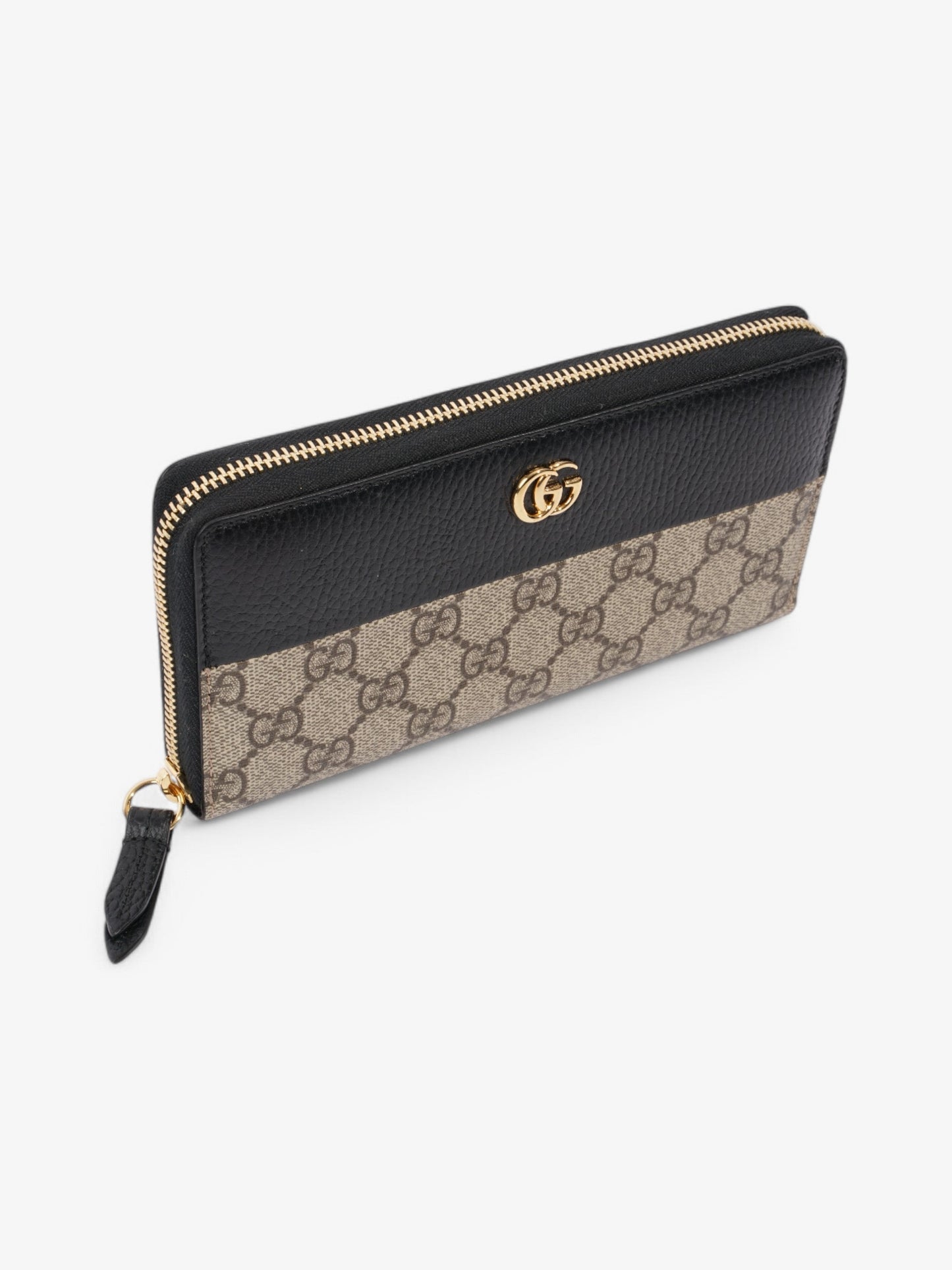 Gucci GG Marmont Wallet GG Supreme / Black Coated Canvas