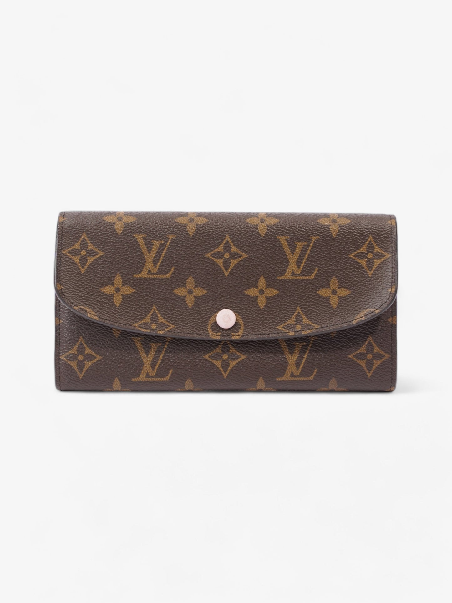 Louis Vuitton Emilie Monogram / Rose Ballerine Coated Canvas
