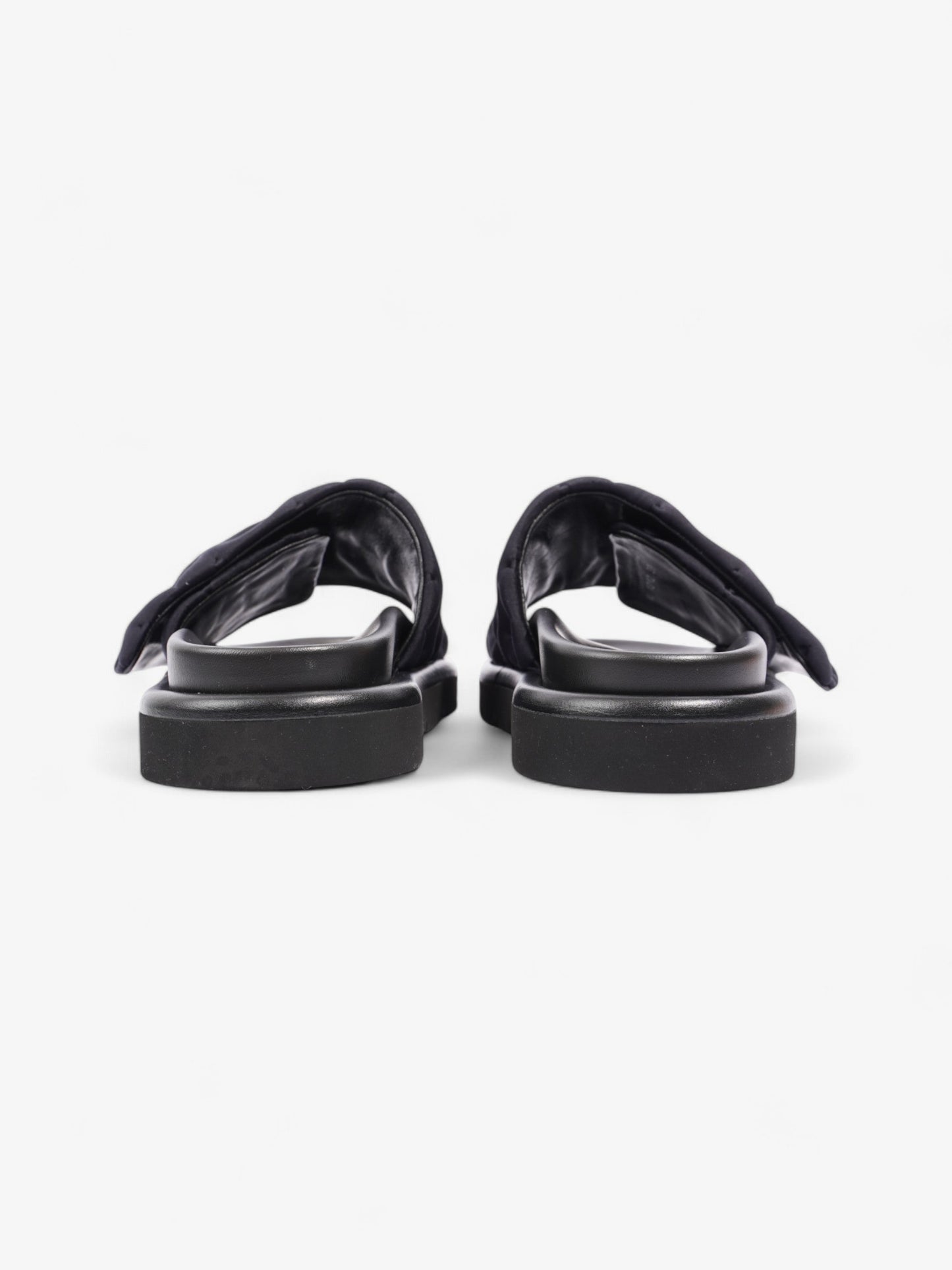 Louis Vuitton Pool Pillow Flat Comfort Mule Black Monogram Nylon EU 39 UK 6