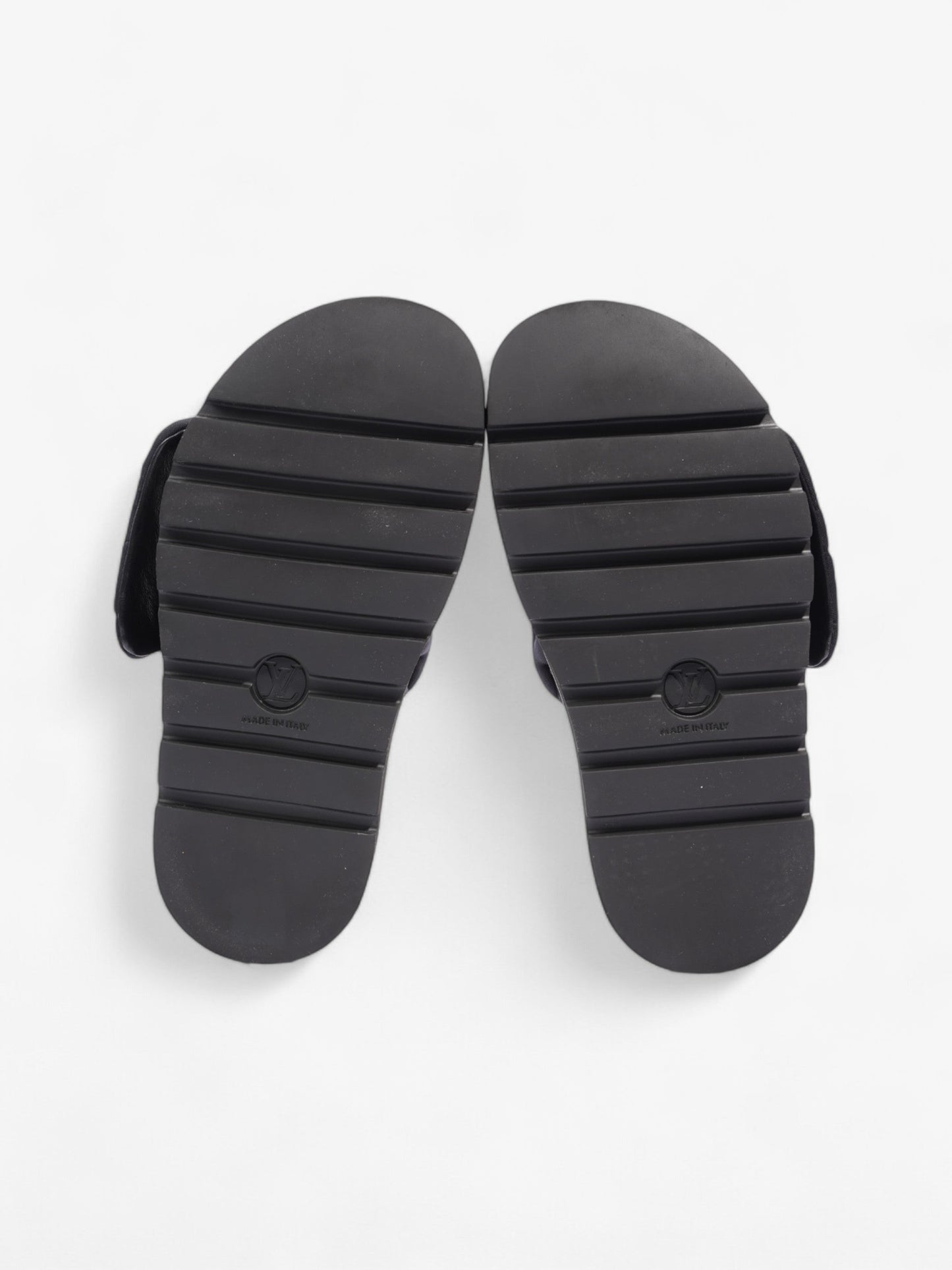 Louis Vuitton Pool Pillow Flat Comfort Mule Black Monogram Nylon EU 39 UK 6