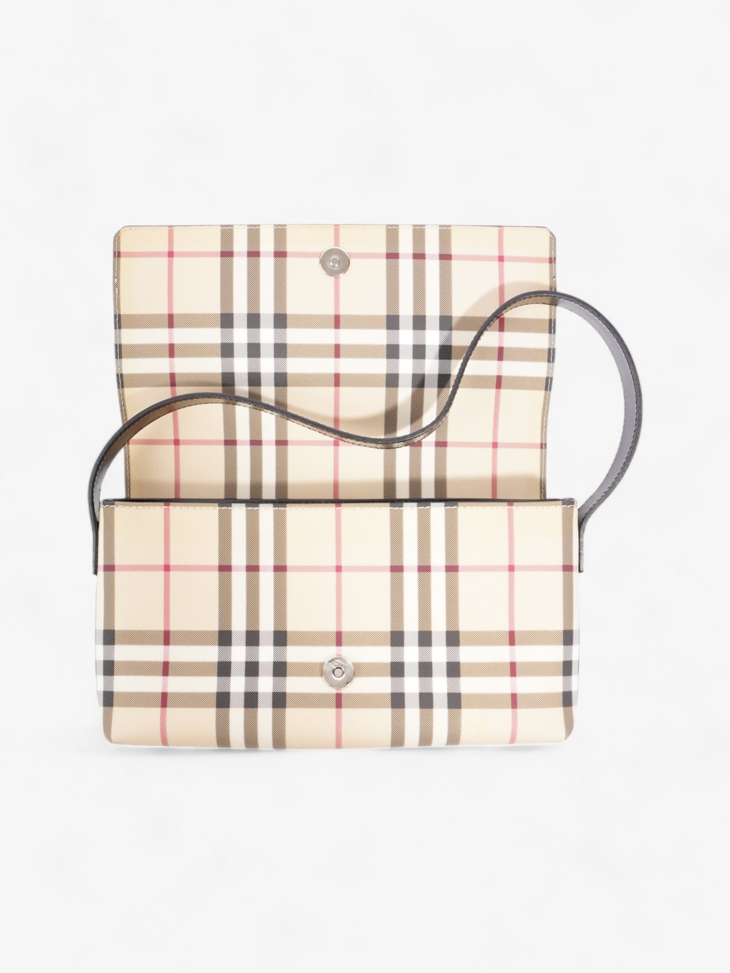Burberry Check Shoulder Bag Nova Check / Black Canvas