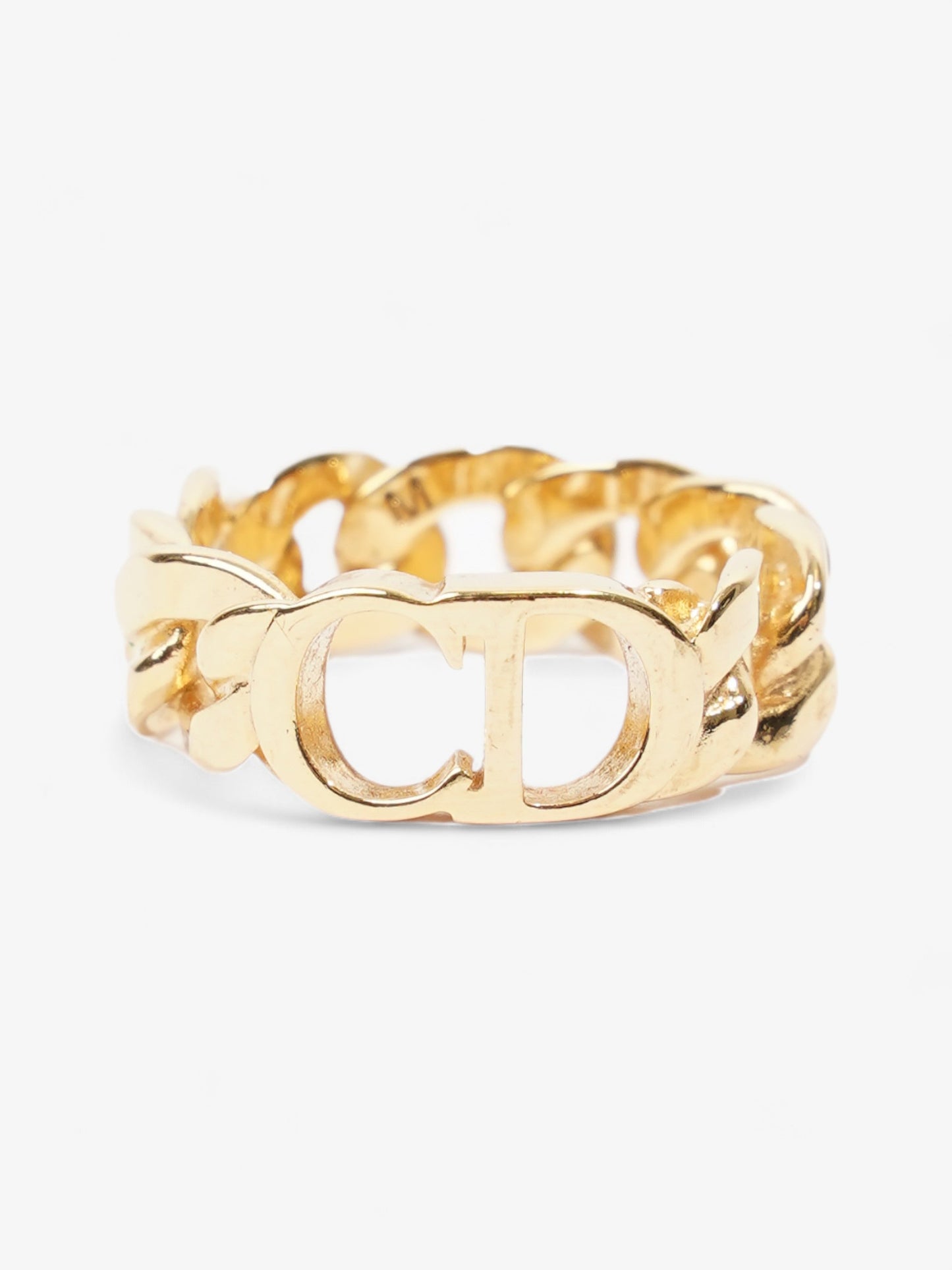 Christian Dior Danseuse Étoile Ring Gold Base Metal M (52mm)