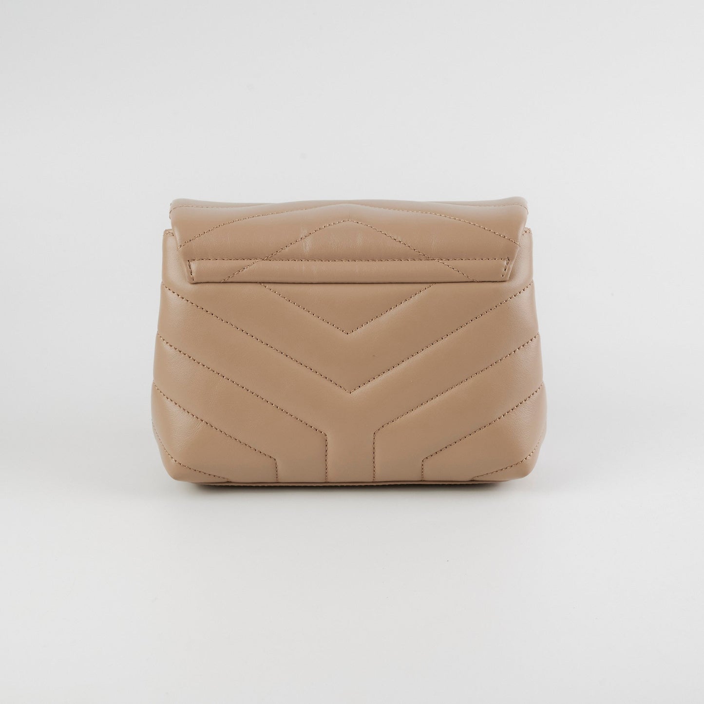 Saint Laurent Toy Lou Lou Beige Crossbody Bag