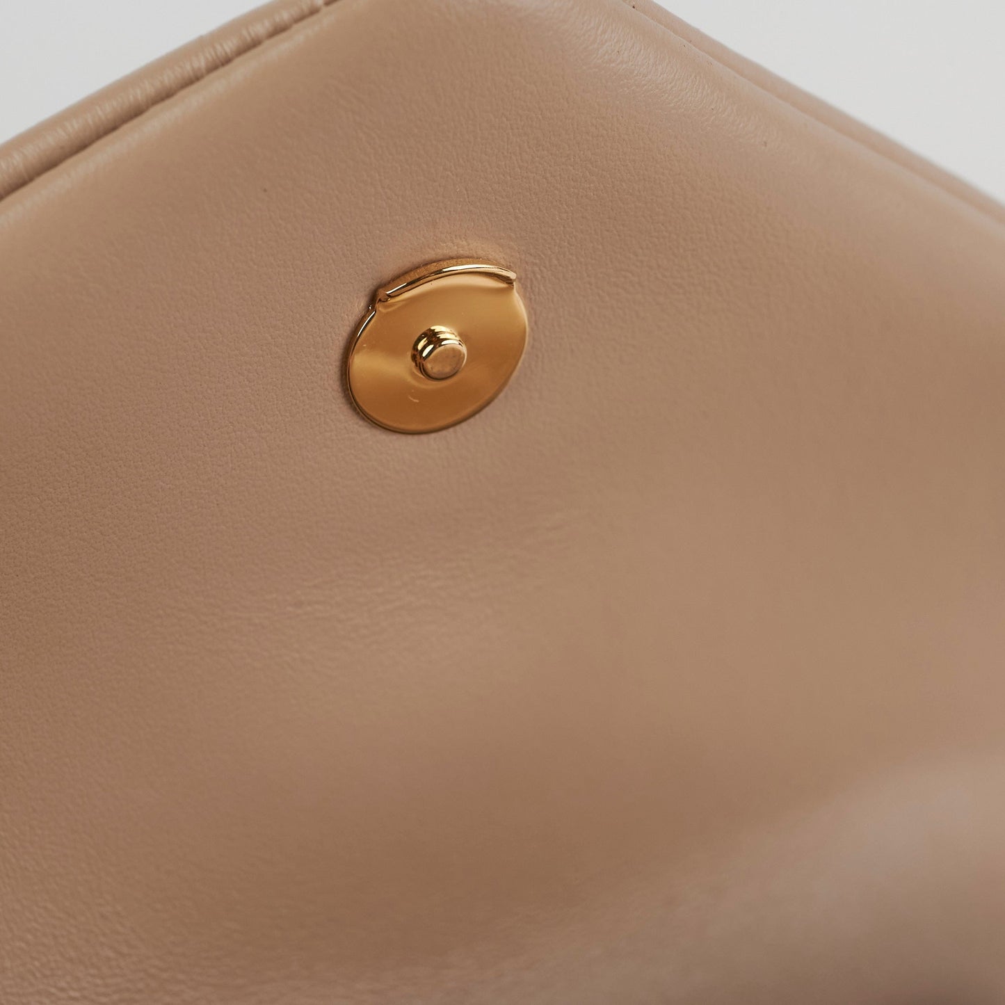Saint Laurent Toy Lou Lou Beige Crossbody Bag