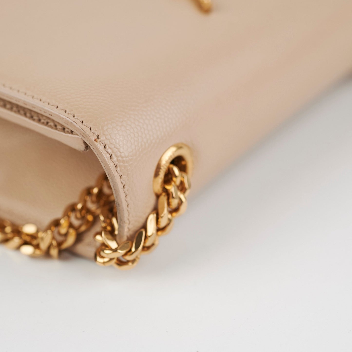 Saint Laurent Small Kate Beige