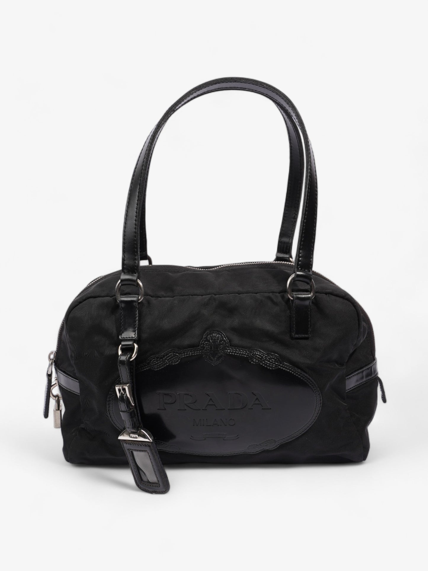 Prada Canapa Logo Black Nylon