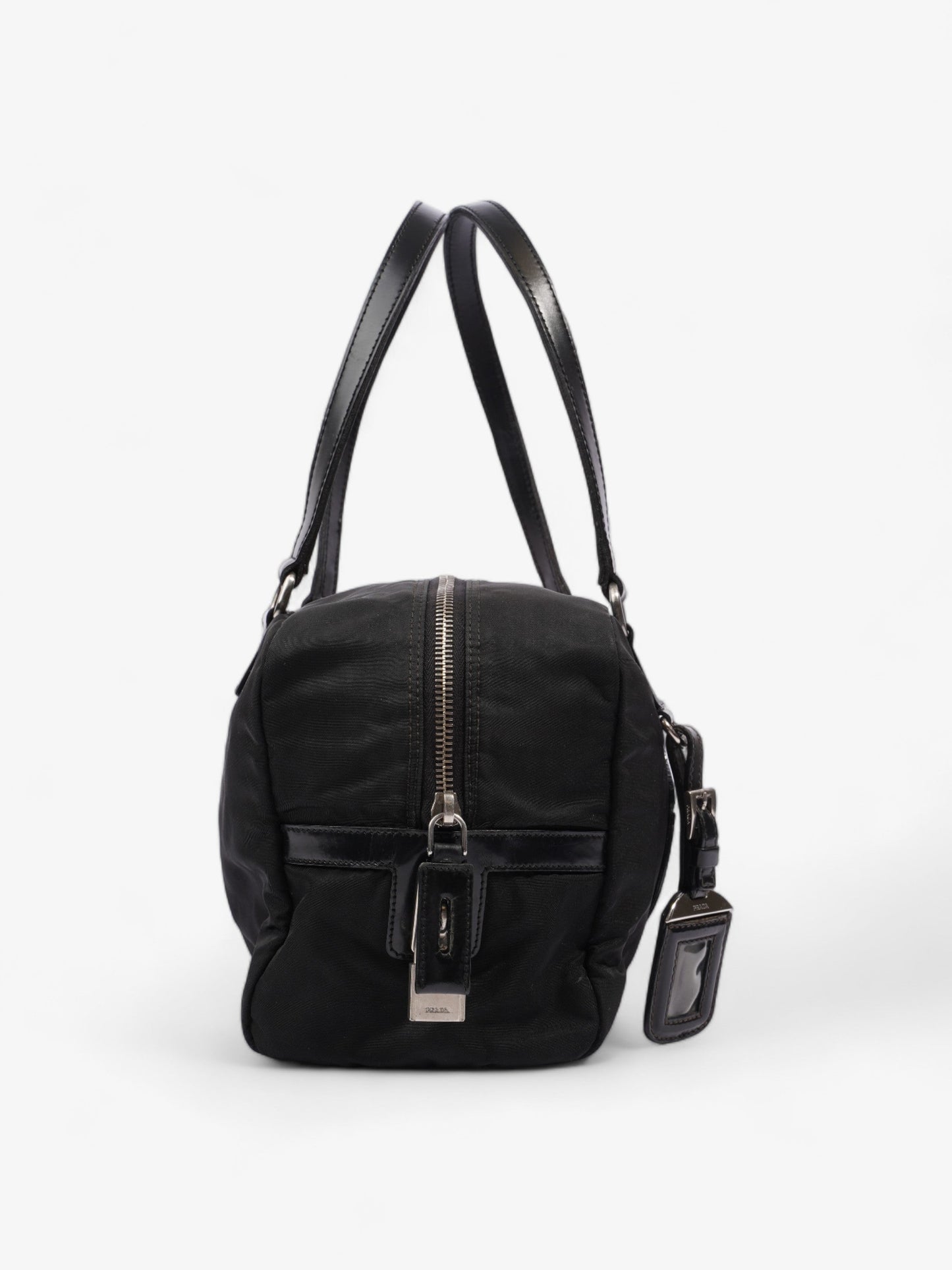 Prada Canapa Logo Black Nylon