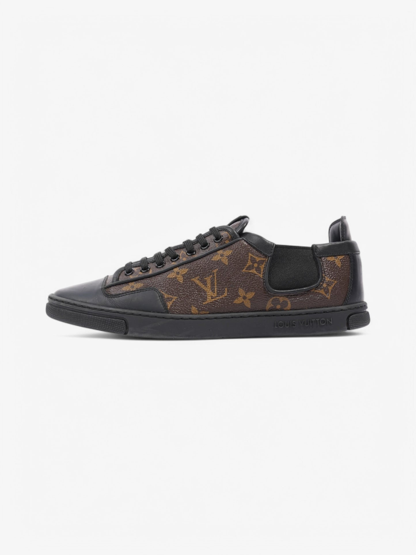Louis Vuitton Luxembourg Sneakers Black / Monogram Leather EU 40 UK 6