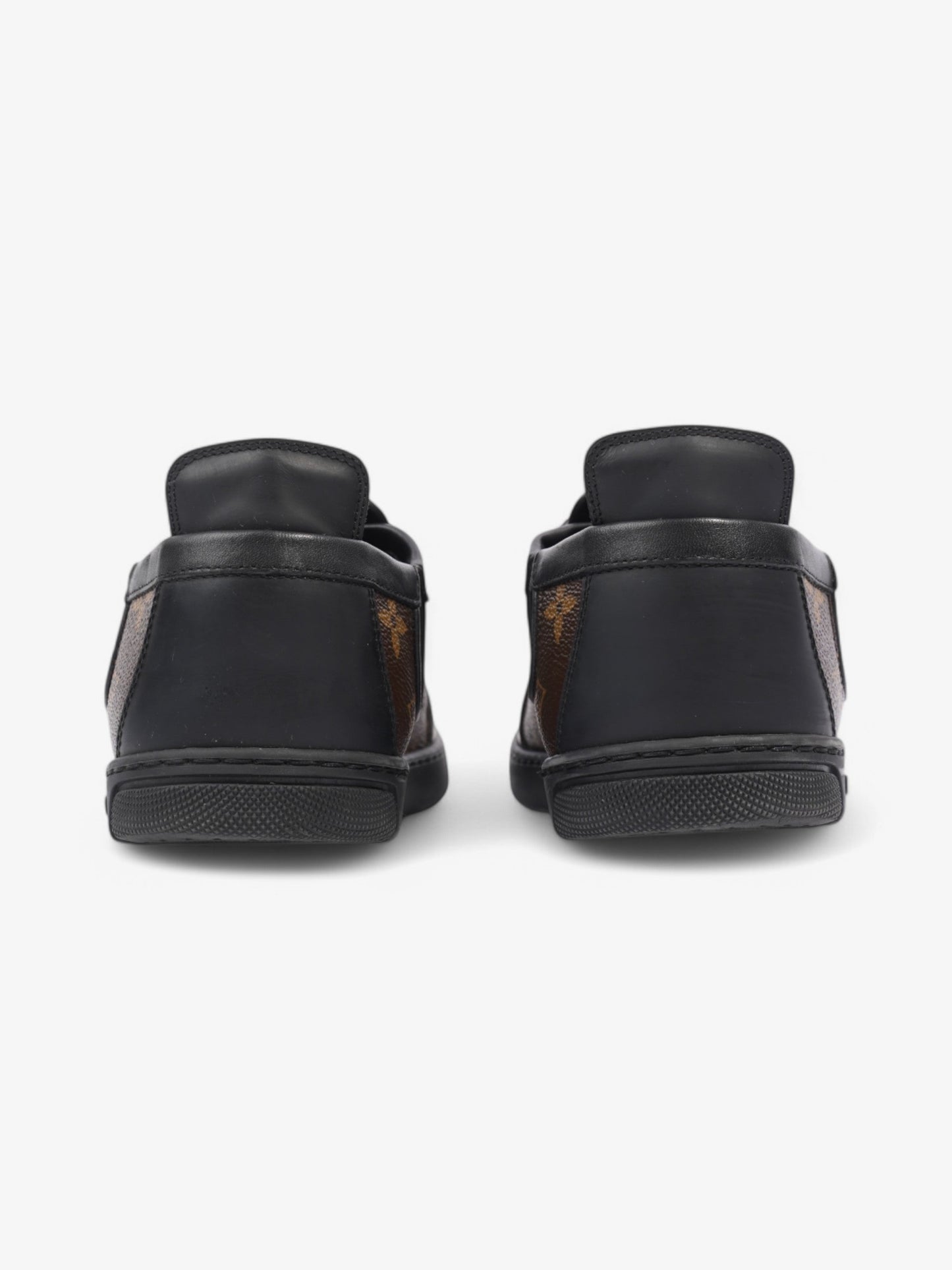 Louis Vuitton Luxembourg Sneakers Black / Monogram Leather EU 40 UK 6