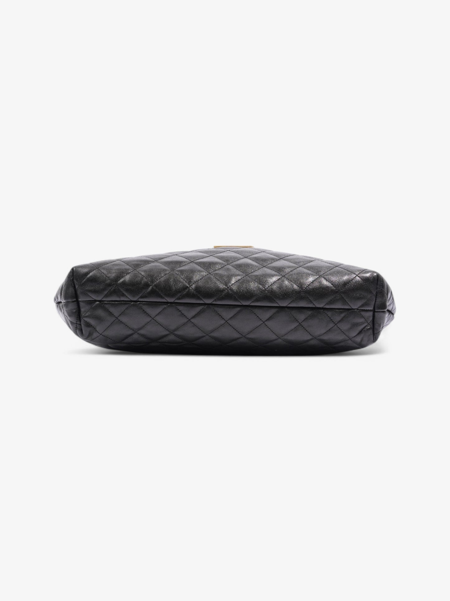 Saint Laurent Icare Shopping Bag Black Lambskin Leather Maxi