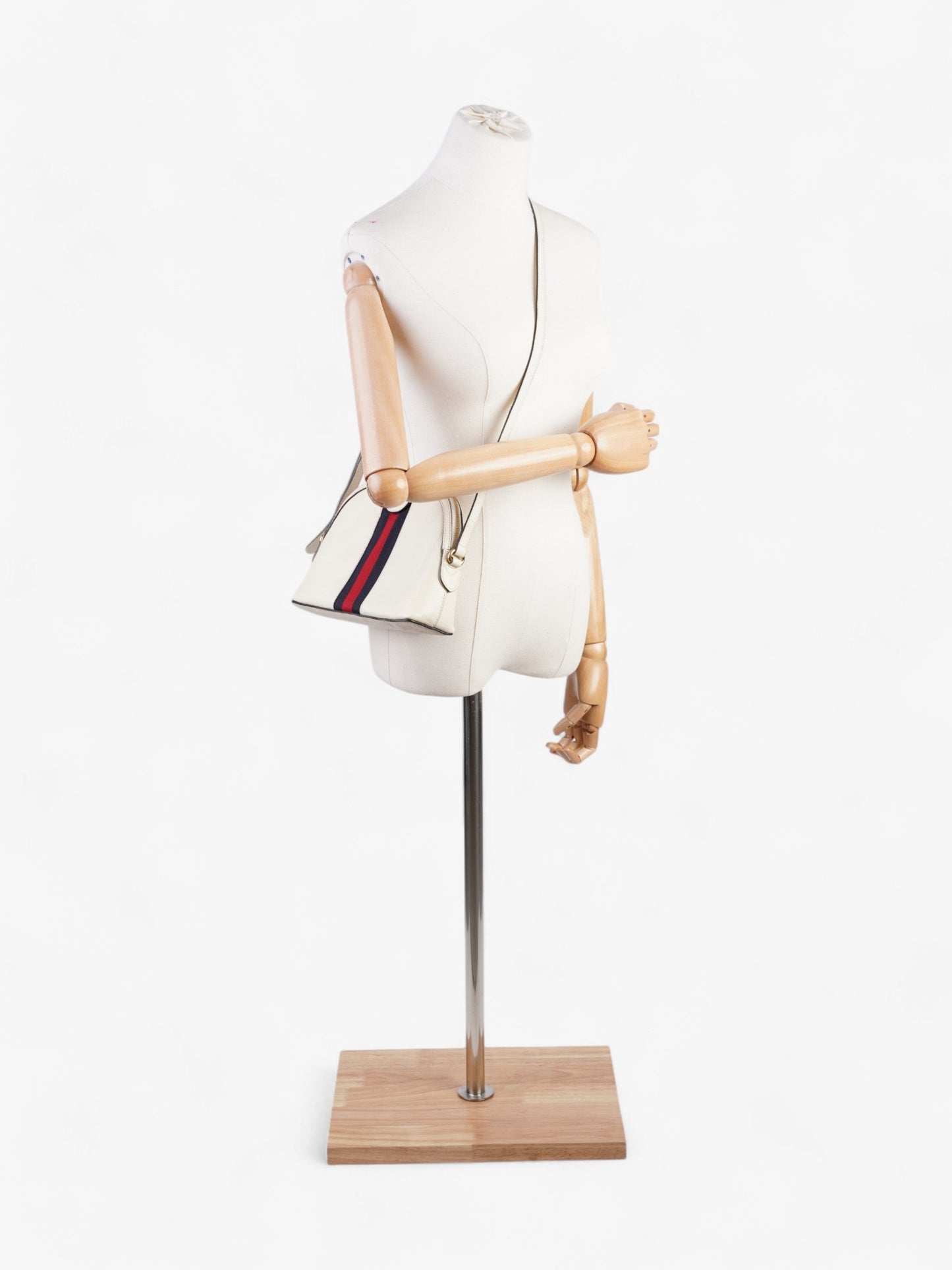 Gucci Ophidia Dome White / Blue / Red Leather