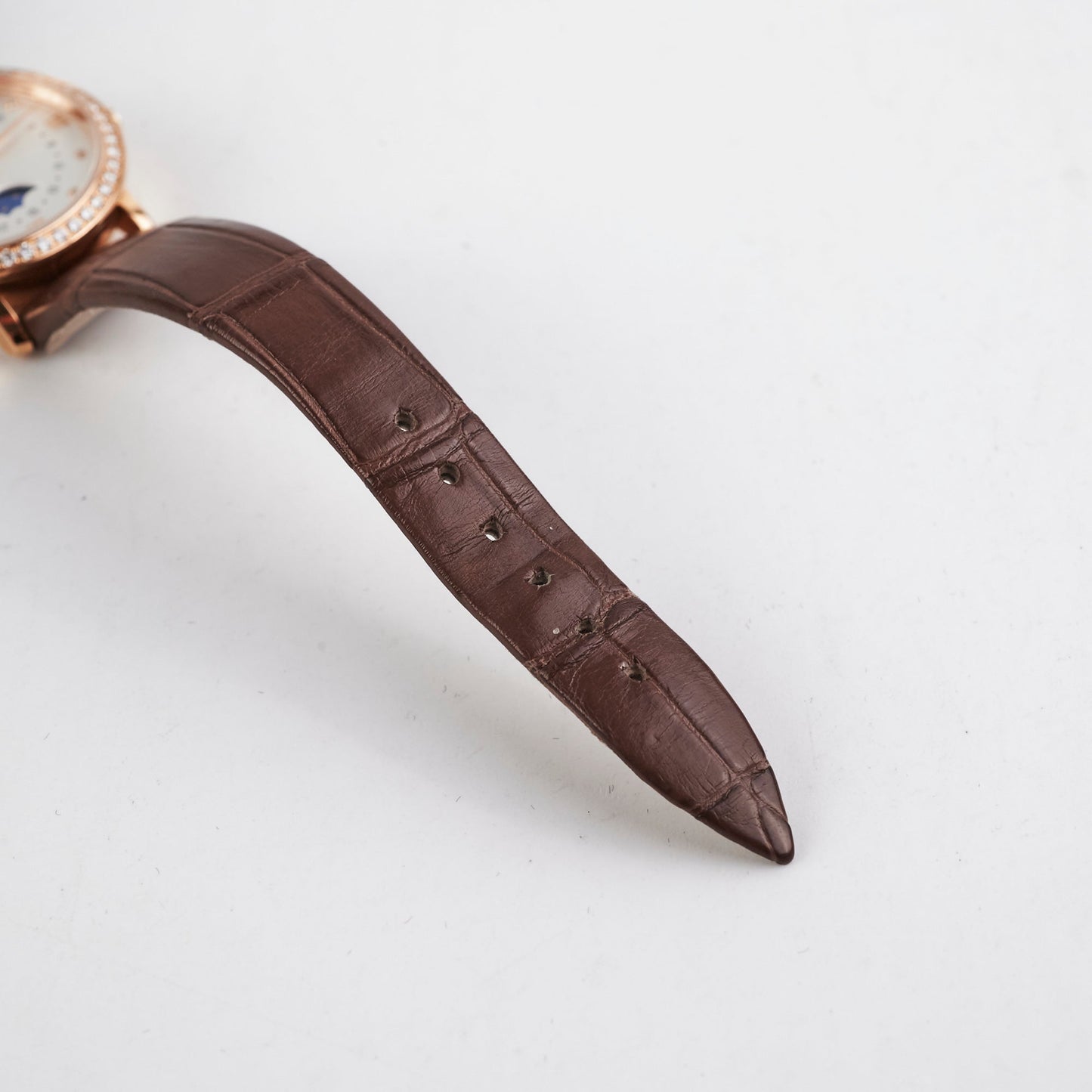 Blancpain Villeret 29mm Rose Gold Moonphase Diamond Watch